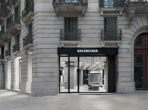 balenciaga store.